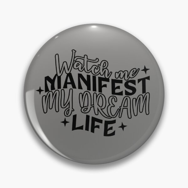 Item preview, watch me manifest my dream life  designed and sold by NAZIMNADIR.