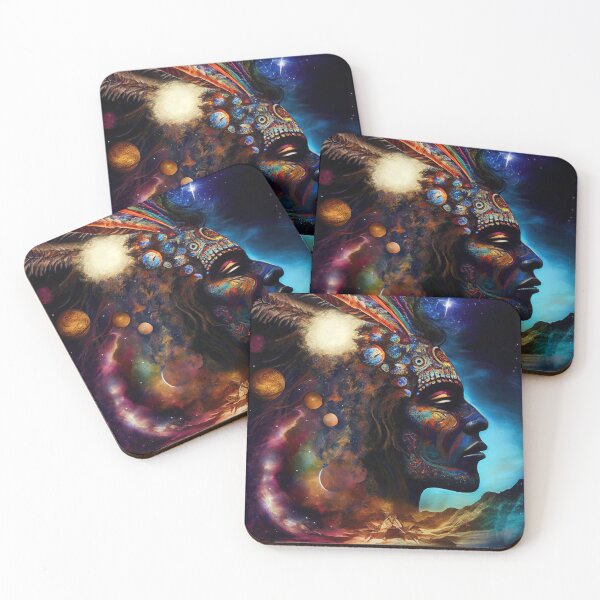 Item preview, Shaman portrait designed and sold by CEVmemories.