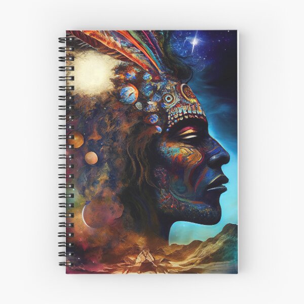 Item preview, Shaman portrait designed and sold by CEVmemories.