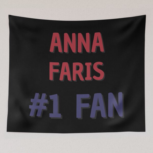 Item preview, Anna Faris - #1 Fan designed and sold by Rybariuns.