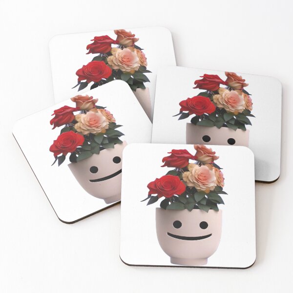 Item preview, Roses in smiling flower pot designed and sold by LittlePetDesign.