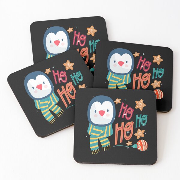 Item preview, Retro vintage Penguin ho ho ho Christmas designed and sold by hamzablk.