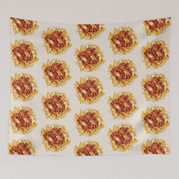 Item preview, Poutine - Fries, Gravy and Cheese designed and sold by Alicia Chee.