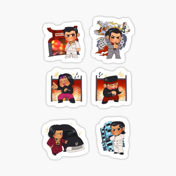 Item preview, Ryu Ga Gotoku/Like a Dragon Judgement Set: Nishiki Akira/Kiryu Kazuma designed and sold by Snapperoni.