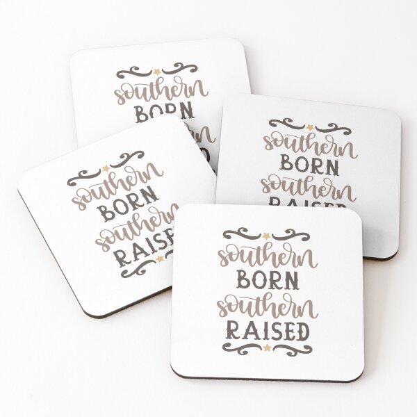 Item preview, Southern Born Southern Raised designed and sold by SpotWarehouse.
