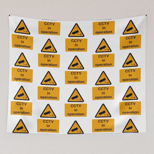 Item preview, CCTV Sign designed and sold by pinkal.