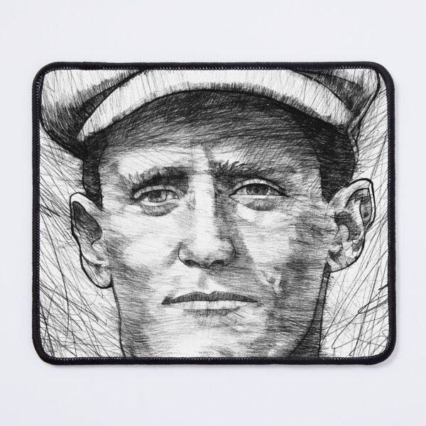 Item preview, JAMES JOYCE black and white pencil portrait designed and sold by lautir.