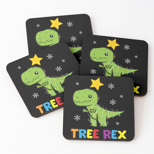 Item preview, T-Rex - Tree Rex light chain star snowflake colorful designed and sold by Mohja-Design.