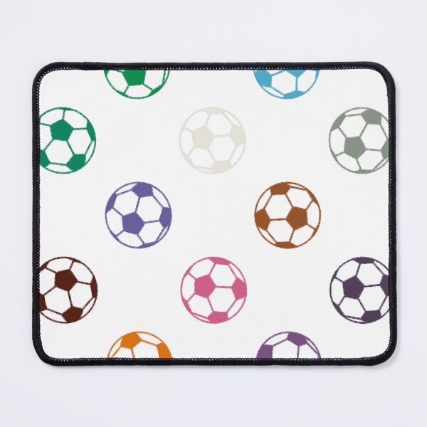 Item preview, Abstract Multi Color Football Soccer Ball Pattern  designed and sold by Pixel4Art.