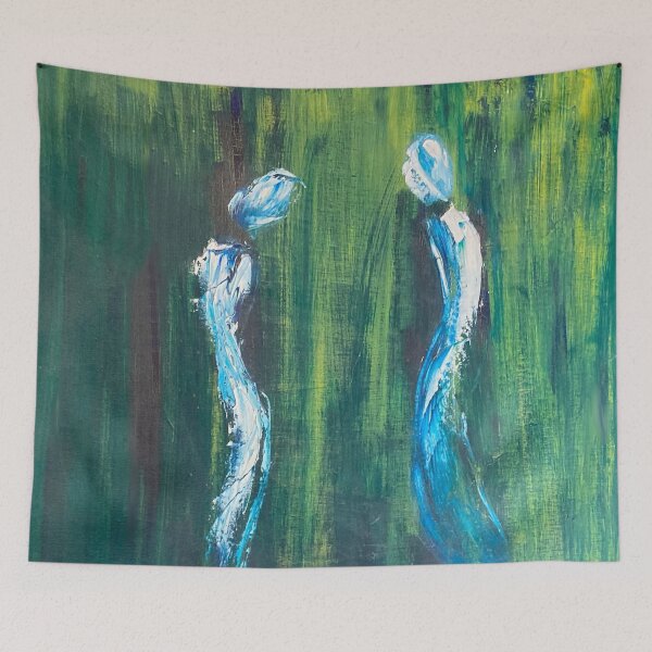 Item preview, Two on Green designed and sold by designs-by-ann.