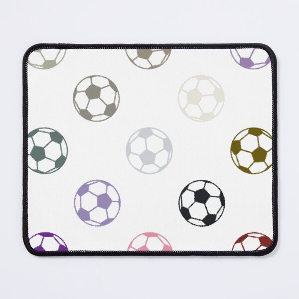 Item preview, Abstract Multi Color Football Soccer Ball Pattern designed and sold by Pixel4Art.