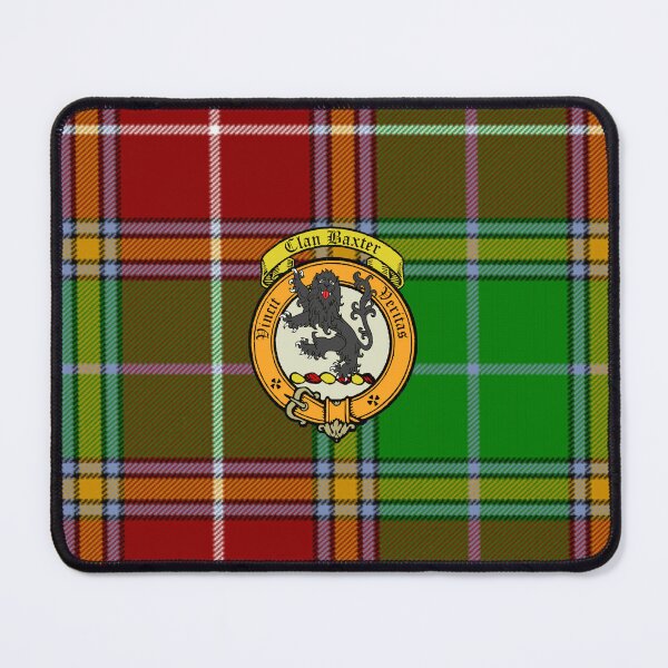 Item preview, Baxter Scottish Tartan and Crest designed and sold by BagTown Clans.