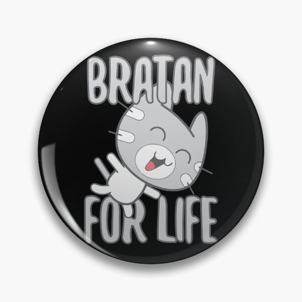 Item preview, Bratan cat tomcat gray gift designed and sold by Pineapple-Tree.