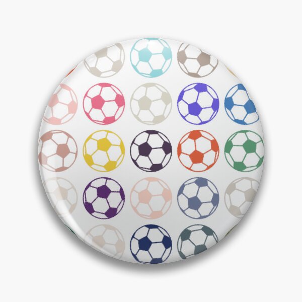 Item preview, Abstract Multi Color Football Soccer Ball Pattern  designed and sold by Pixel4Art.