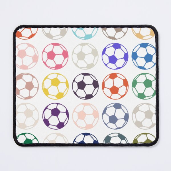 Item preview, Abstract Multi Color Football Soccer Ball Pattern  designed and sold by Pixel4Art.