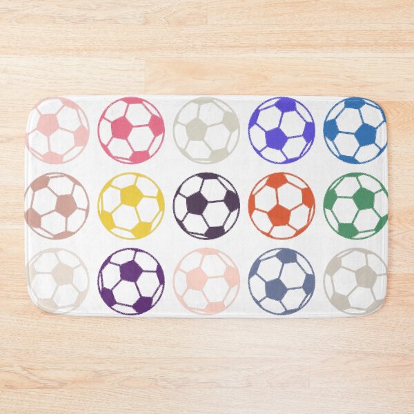 Item preview, Abstract Multi Color Football Soccer Ball Pattern  designed and sold by Pixel4Art.