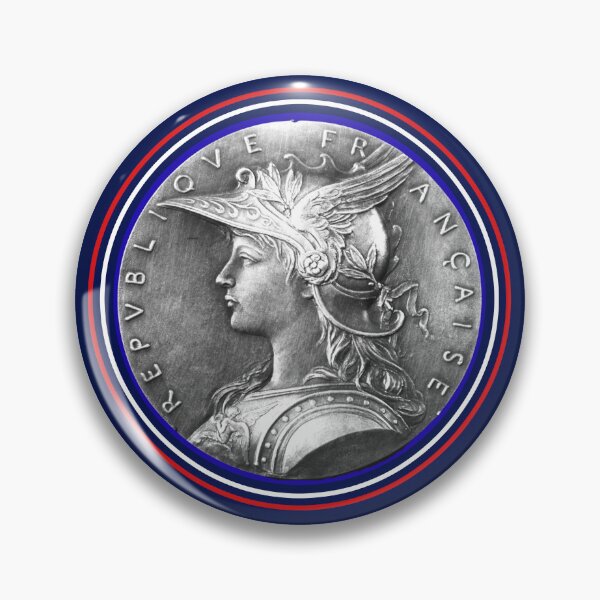 Item preview, Head of French Republic Medallion designed and sold by artistoutfitter.