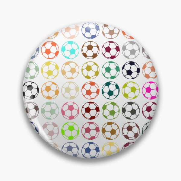Item preview, Abstract Multi Color Football Soccer Ball Pattern  designed and sold by Pixel4Art.