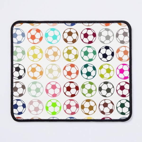 Item preview, Abstract Multi Color Football Soccer Ball Pattern designed and sold by Pixel4Art.