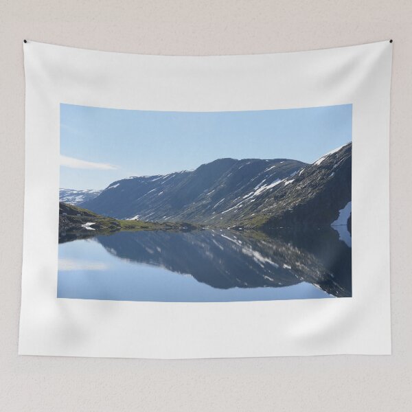 Item preview, Norwegian reflection with snow designed and sold by Designsbyalisa.