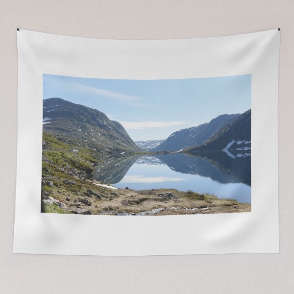 Item preview, Norwegian reflection with snow designed and sold by Designsbyalisa.