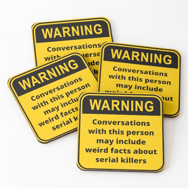 Item preview, Funny Serial Killer documentaries junkie  designed and sold by Theleochick.
