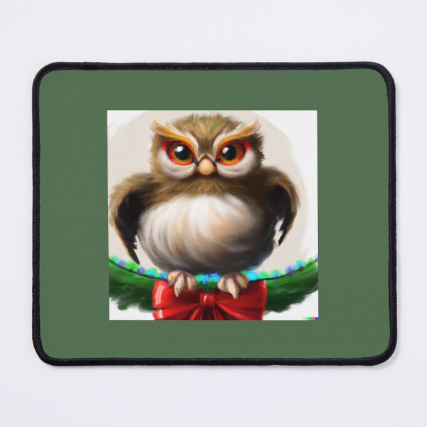 Item preview, Sweet Christmas owl designed and sold by T-shirtMill.