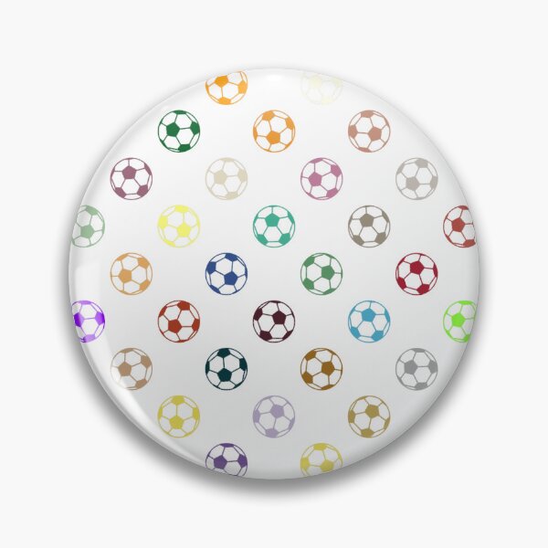 Item preview, Abstract Multi Color Football Soccer Ball Pattern  designed and sold by Pixel4Art.