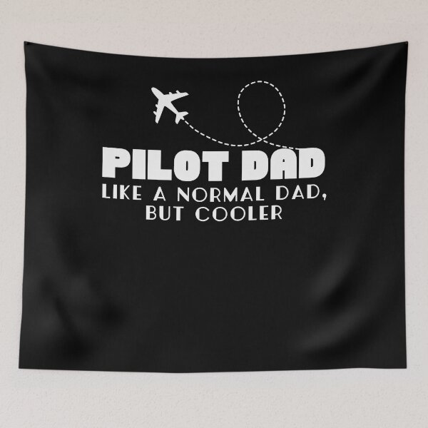 Item preview, FUNNY PILOT ART FOR DAD FATHER AVIATION AIRPLANE PILOT designed and sold by Mehdi Art.