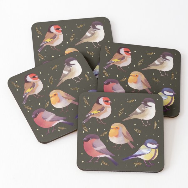 Item preview, Birds illustration pattern - 5 birds pack  designed and sold by Yarafantasyart.