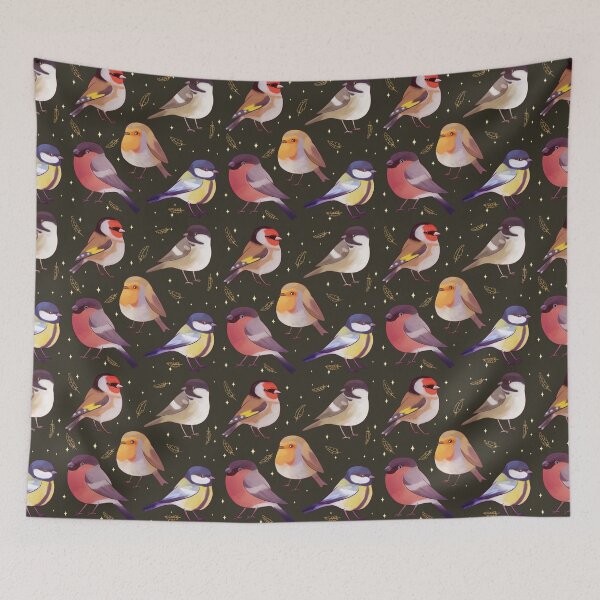 Item preview, Birds illustration pattern - 5 birds pack  designed and sold by Yarafantasyart.