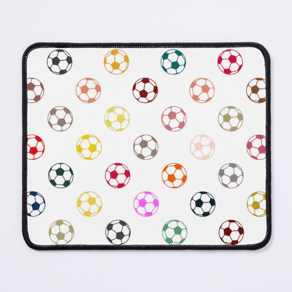 Item preview, Abstract Multi Color Football Soccer Ball Pattern designed and sold by Pixel4Art.