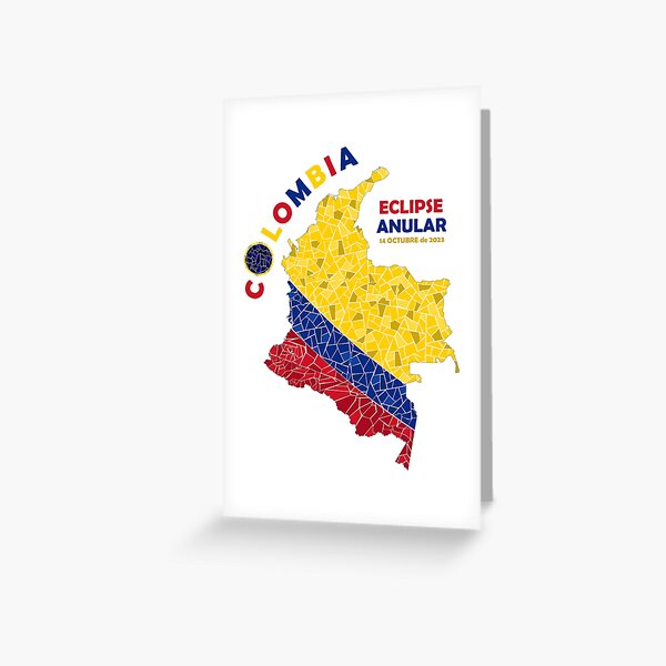 Item preview, Colombia Annular Eclipse 2023 designed and sold by Eclipse2024.