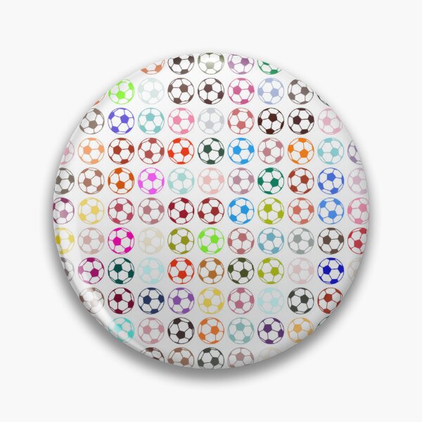 Item preview, Abstract Multi Color Football Soccer Ball Pattern  designed and sold by Pixel4Art.