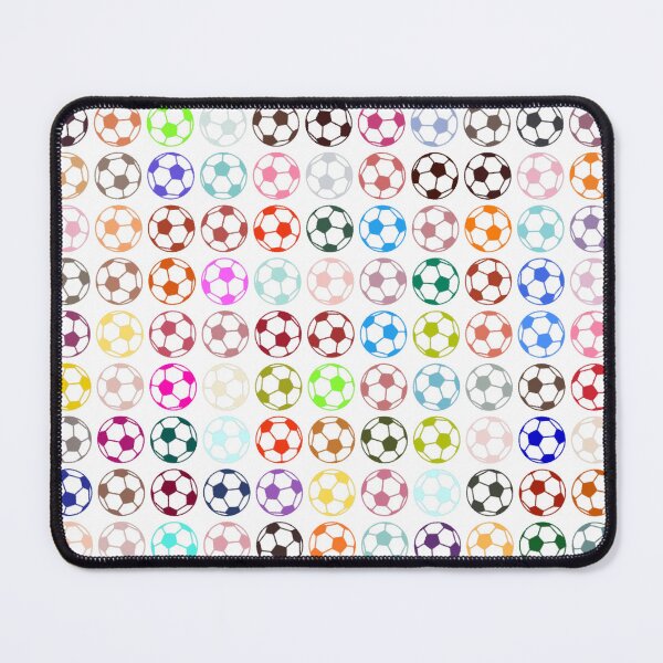 Item preview, Abstract Multi Color Football Soccer Ball Pattern  designed and sold by Pixel4Art.