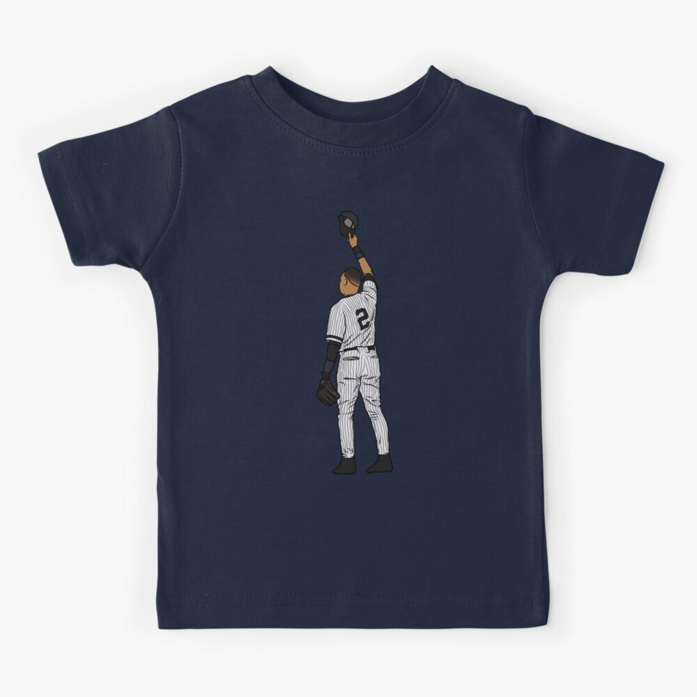 Derek Jeter Tips His Hat | Kids T-Shirt