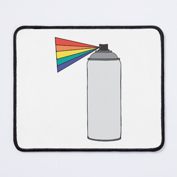 Item preview, Rainbow Graffiti Spray Can designed and sold by murialbezanson.