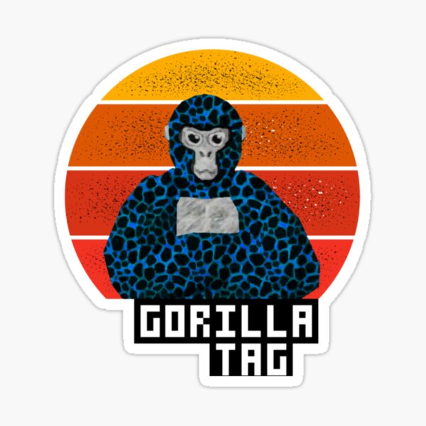 Gorilla tag pfp maker Gorilla Tag Blue Lava vintage  Sticker for Sale by  eternalwildflo