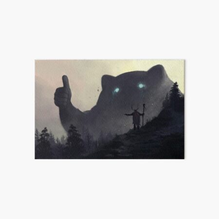 Vista previa del artículo con la obra «¿Estás seguro en el bosque? Sí, es genial», diseñado y vendido por Tomislav-art.