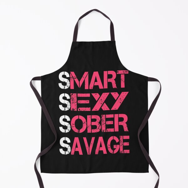 Item preview, SMART SEXY SOBER SAVAGE- sobriety anniversary aa na designed and sold by hamzablk.