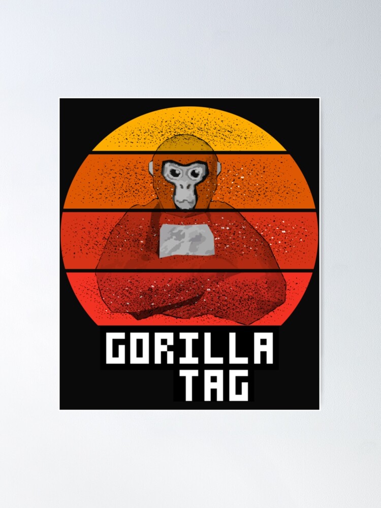 Gorilla Tag Mods Monkey  Poster for Sale by DecalicoDesign