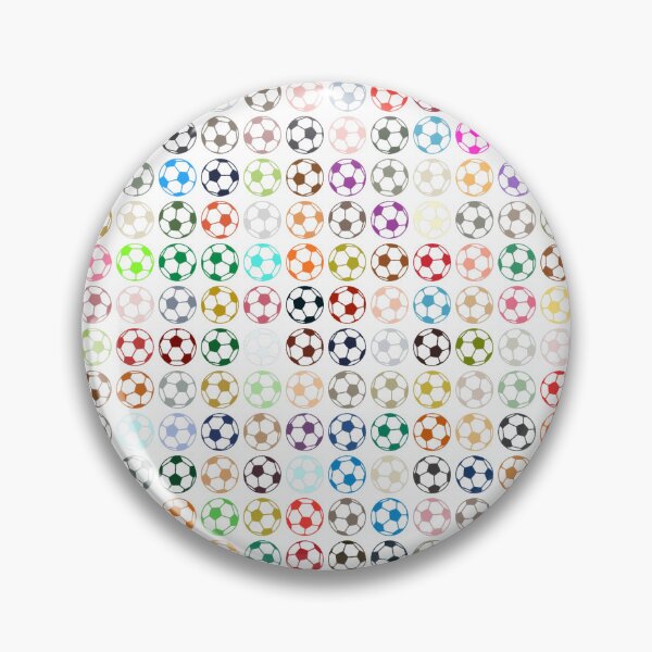 Item preview, Abstract Multi Color Football Soccer Ball Pattern  designed and sold by Pixel4Art.