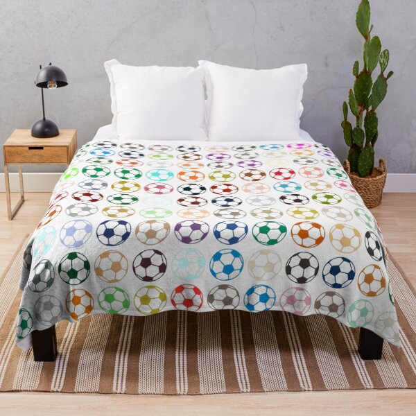 Item preview, Abstract Multi Color Football Soccer Ball Pattern  designed and sold by Pixel4Art.