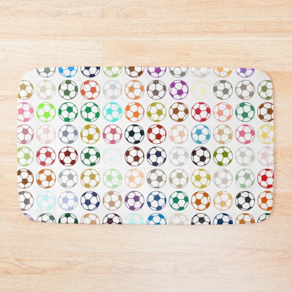 Item preview, Abstract Multi Color Football Soccer Ball Pattern  designed and sold by Pixel4Art.