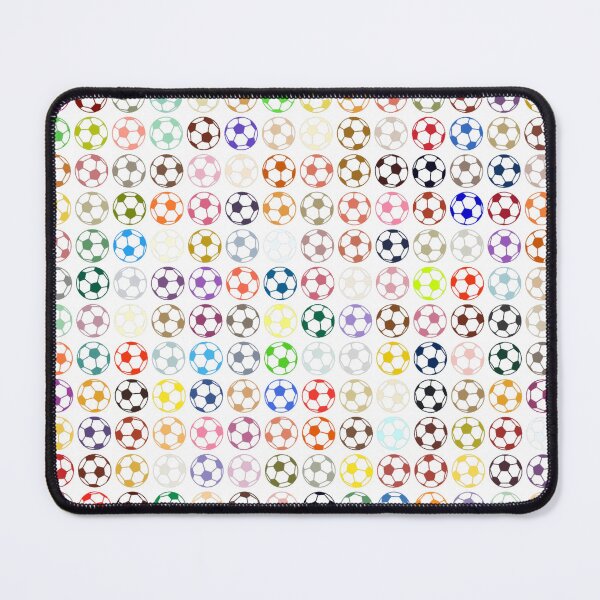 Item preview, Abstract Multi Color Football Soccer Ball Pattern  designed and sold by Pixel4Art.