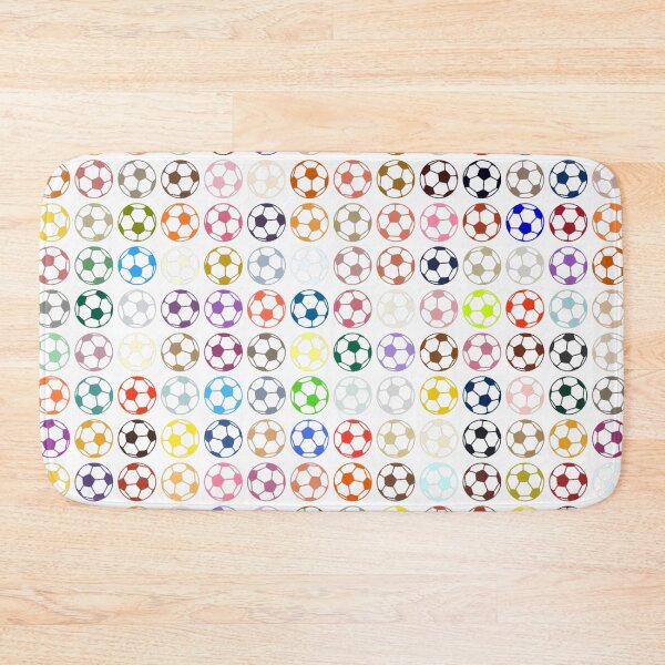 Item preview, Abstract Multi Color Football Soccer Ball Pattern  designed and sold by Pixel4Art.