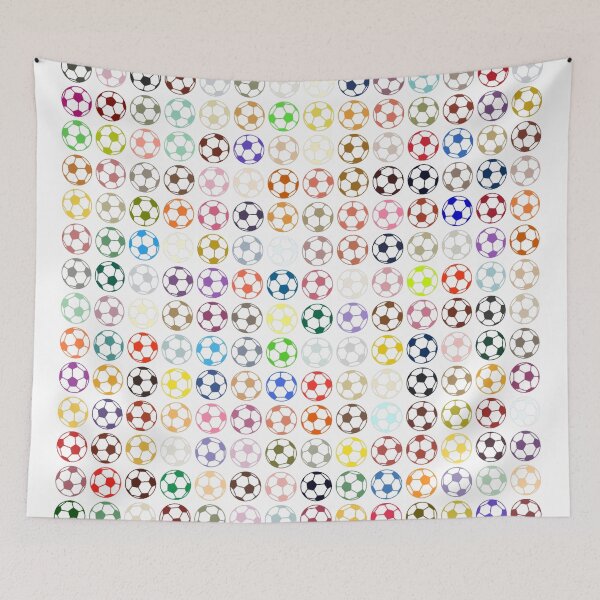Item preview, Abstract Multi Color Football Soccer Ball Pattern  designed and sold by Pixel4Art.