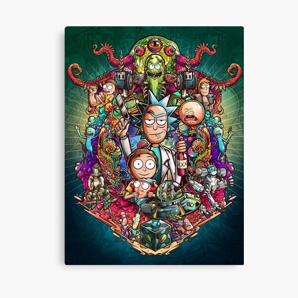 Buckle Up Morty! Canvas Print