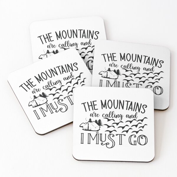Aperçu de l'œuvre Les montagnes appellent et je dois y aller créée et vendue par snowgirlshop.