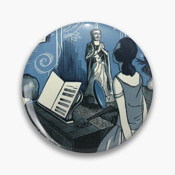 Item preview, The Piano And The Singer by Fernand Simeon designed and sold by InnerCitadel.